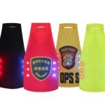 Custom Logo USB Charging Shoulder Strap Led Eyelet Lamp Armband Sleeve for Police