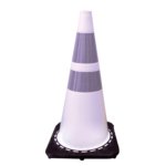 Factory Black Base 900mm White Reflective Road No Waiting Cones 36 Inch