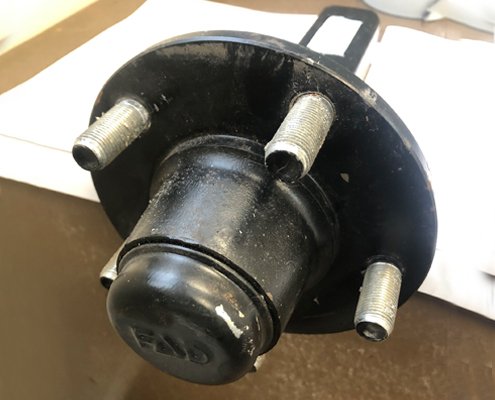 European M16 Short A Pair Agricultural Trailer Stub Axle with Drawing European M16 Short A Pair Agricultural Trailer Stub Axle with Drawing