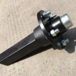 Australia Short Twain Trailer Stub Axle