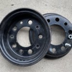 3.00-8 Agricultural Trailer Two Pieces Wheel Hubs with Chamfer Holes