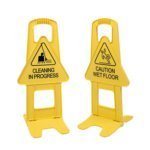Penguin Sign Stand Caution Wet Floor Signs